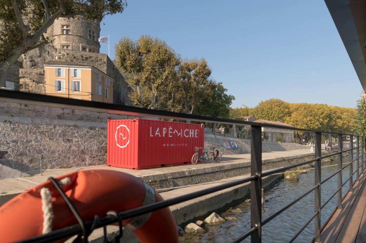La Peniche - Bed And Bicycle - Tournon Ξενοδοχείο Εξωτερικό φωτογραφία